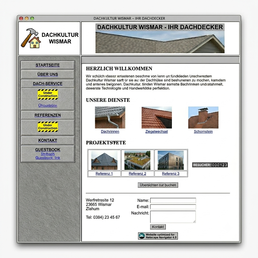 Dachdecker vorher